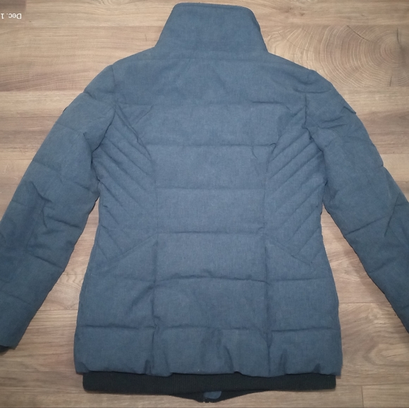 Chillax Women's Blue Quilted Waterproof Winter Jacket Coat Size Medium - Picture 2 of 16